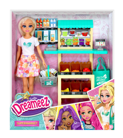 Dreameez Supermarket set s lutkom