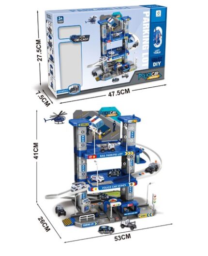 Policijska garaža sa helikopterom