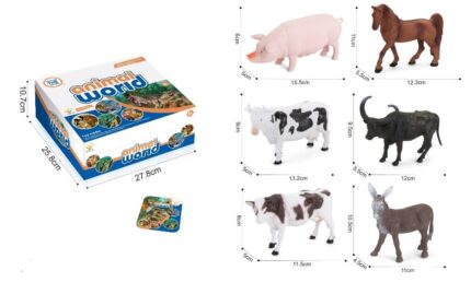 Domaće životinje - displej od 12kom