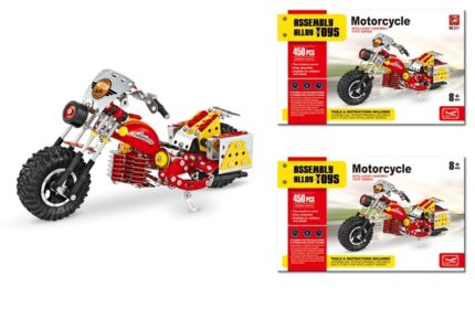 Rasklopivi metalni motor od 450 delova