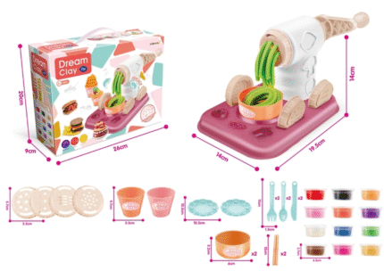 Plastelin nudle set