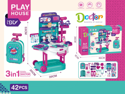 Kofer doktor set 3 u 1