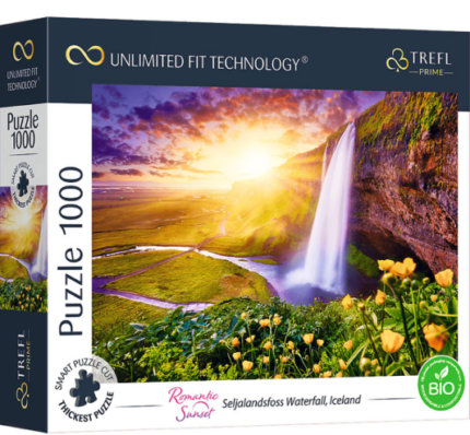 Puzzle 1000 delova - Vodopad na Islandu