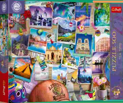 Puzzle 500 delova - Memorije sa putovanja