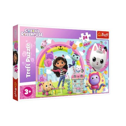 Puzzle 24 dela - Gabby's dollhouse