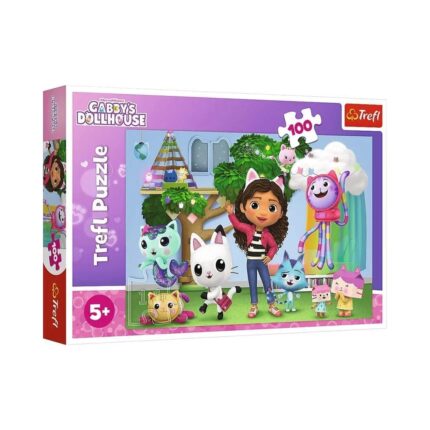 Puzzle 100 delova - Gabby's dollhouse