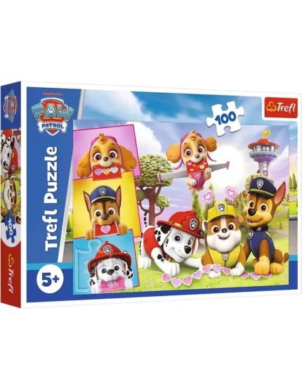 Puzzle 100 delova - Patrolne šape