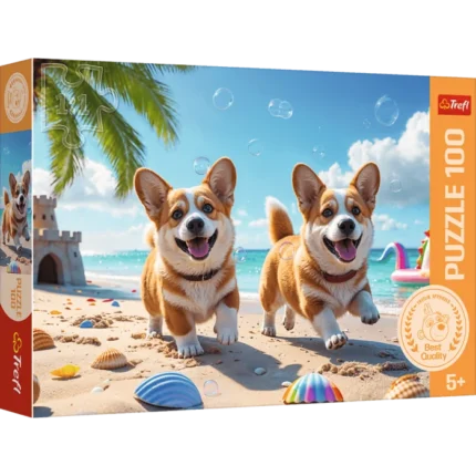 Puzzle 100 delova - Korgi pas