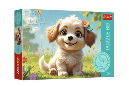 Puzzle 60 delova - Happy dog