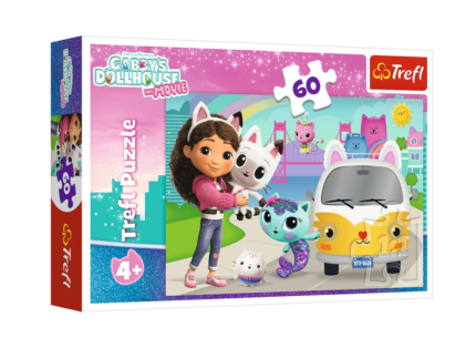 Puzzle 60 delova - Gabby's dollhouse