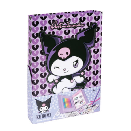 Kuromi kreativni set sa neon flomasterima